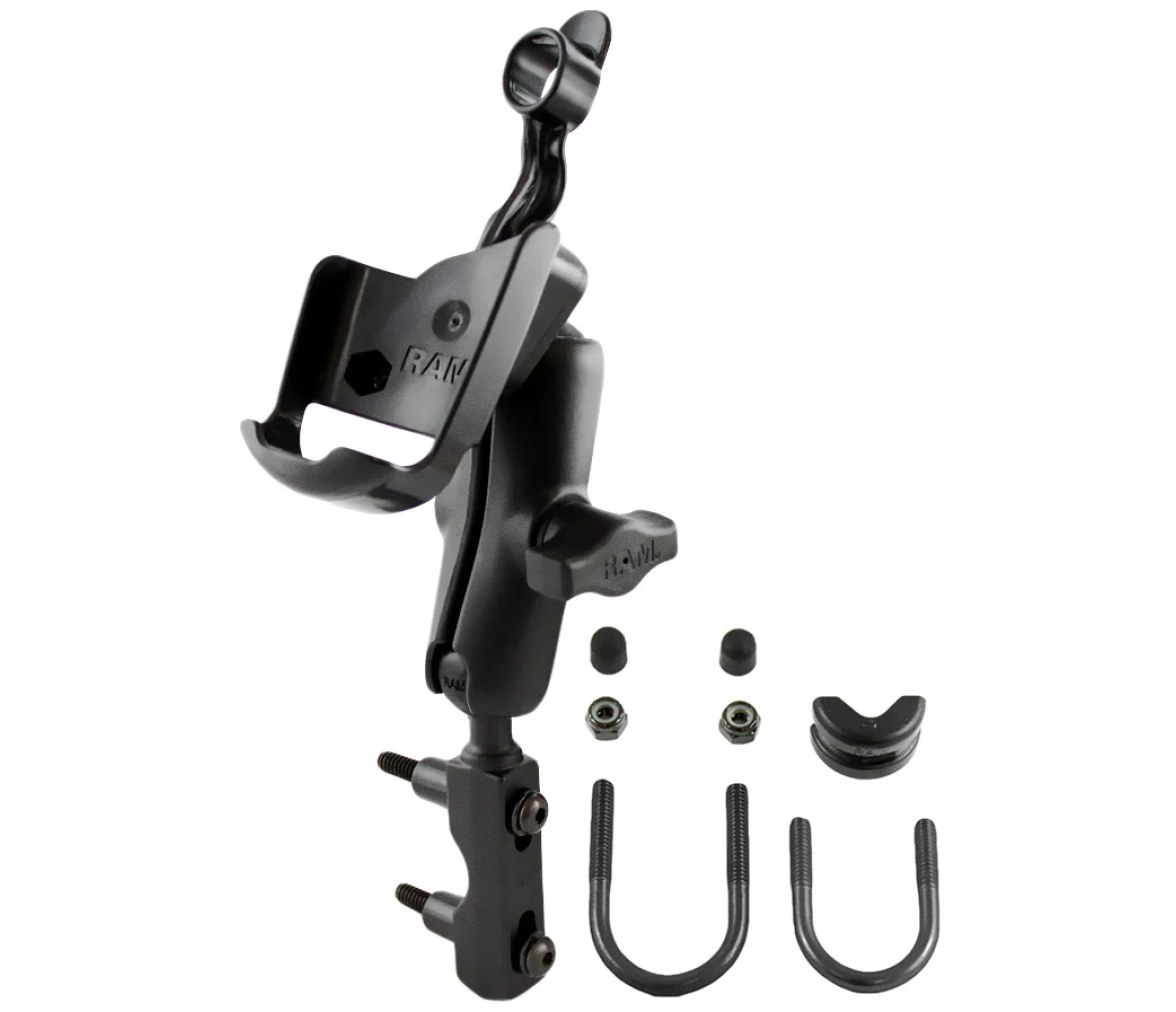 Soporte de RAM para depósito de freno/embrague para Garmin Astro 220, GPS 60 + m