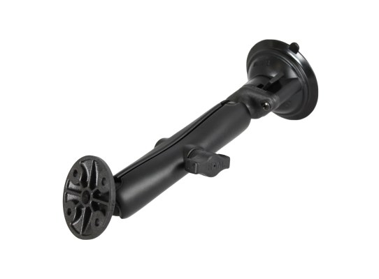 Soporte de succión compuesto RAM Twist-Lock con placa redonda - Largo Soporte de succión compuesto RAM Twist-Lock con placa redonda - Largo
