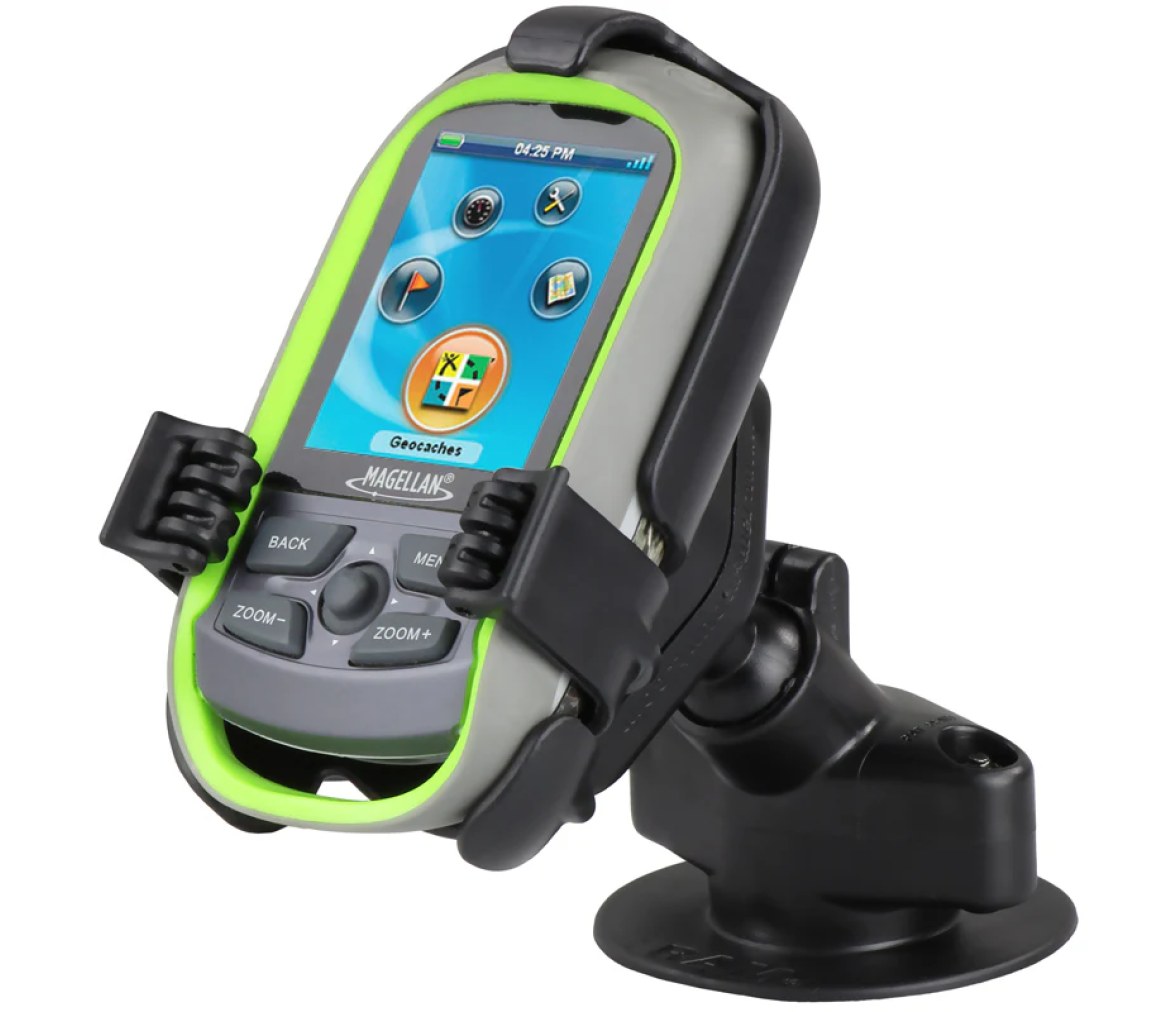 Soporte de tablero adhesivo RAM Flex para Magellan eXplorist + más