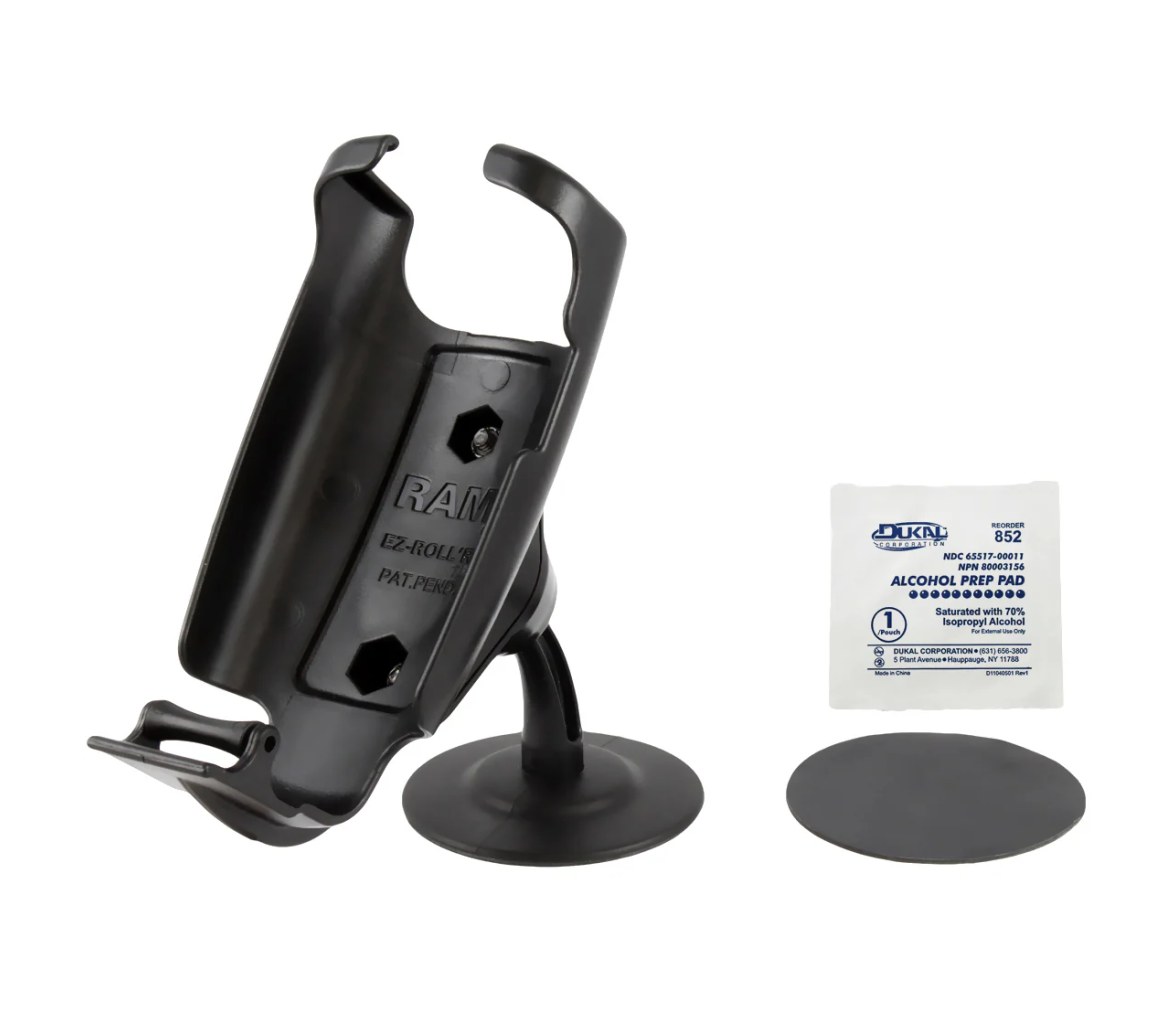 Soporte de tablero adhesivo RAM Lil Buddy para Garmin GPSMAP 62 y 64 + más