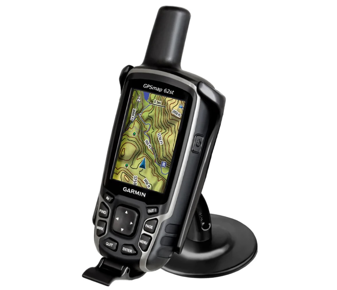 Soporte de tablero adhesivo RAM Lil Buddy para Garmin GPSMAP 62 y 64 + más