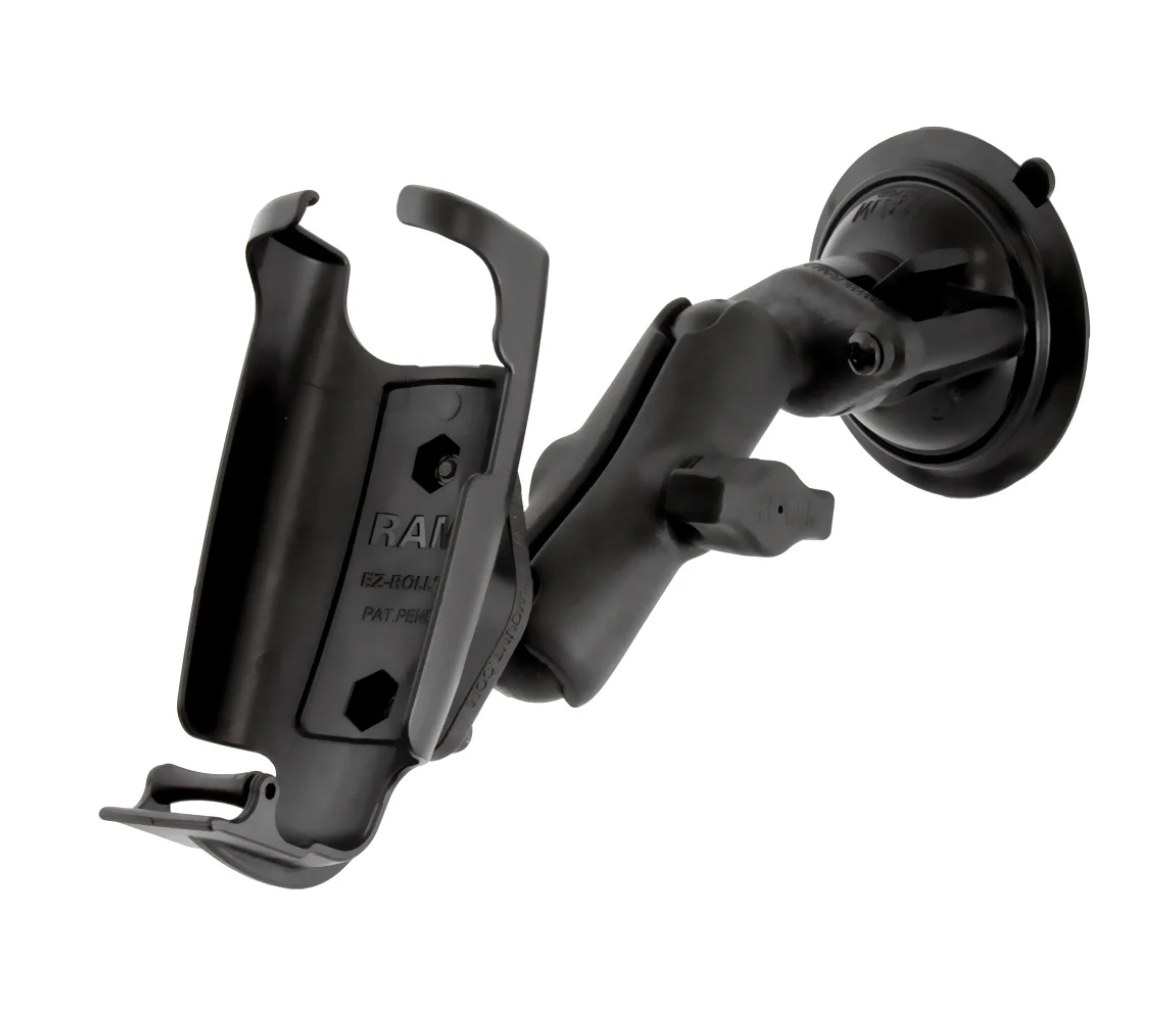 Soporte de ventosa compuesto RAM Twist-Lock para Garmin Astro 320 + más