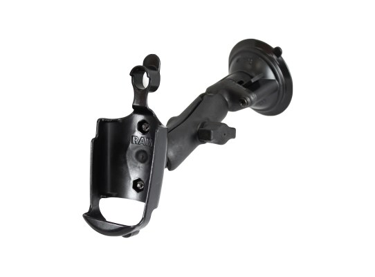 Soporte de ventosa compuesto RAM Twist-Lock para Garmin Rino 520 + más