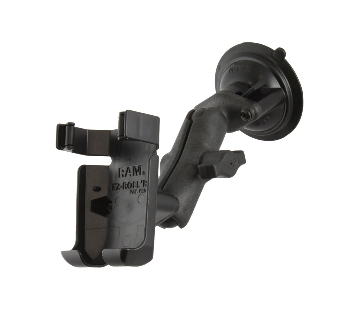 Soporte de ventosa compuesto RAM Twist-Lock para Garmin GPSMAP 73 + más