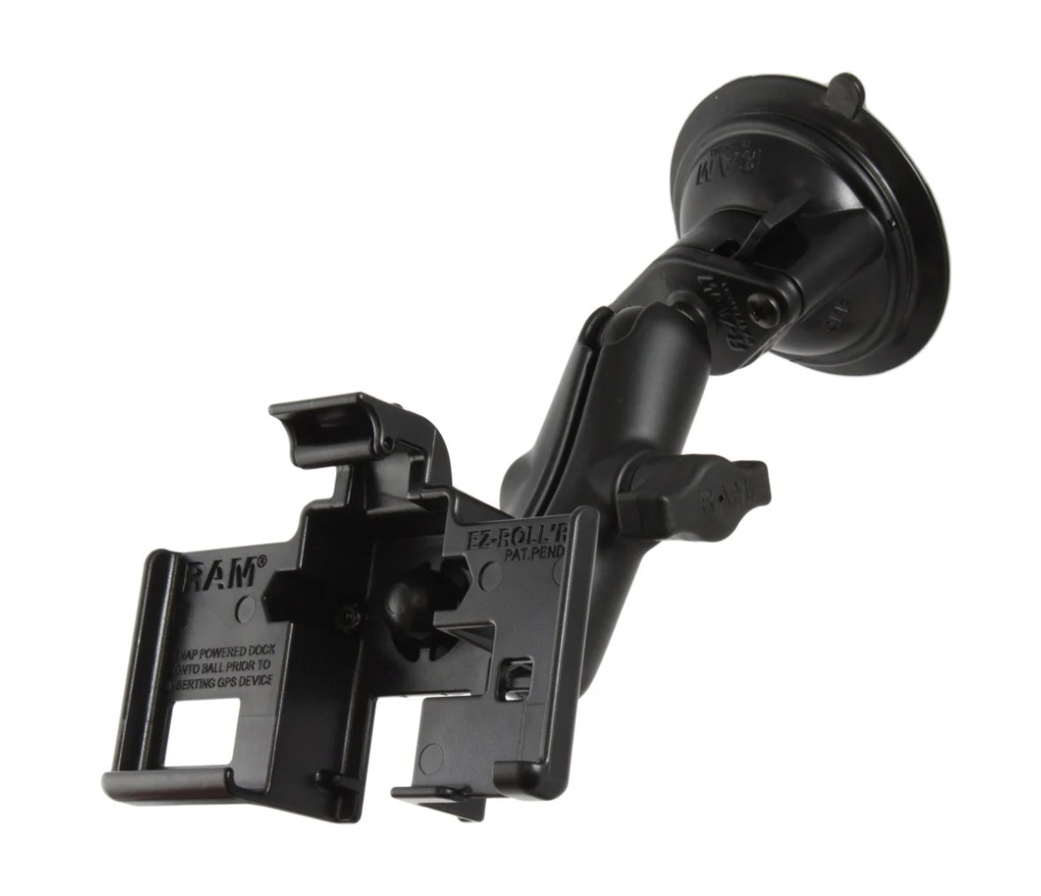 Soporte de Ventosa con Cierre Rápido RAM Twist-Lock para la Serie Garmin nuvi 30