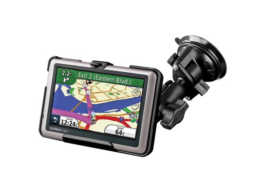 Soporte de Ventosa con Cierre Twist-Lock para Garmin nuvi 1440, 1490T + Más Soporte de Ventosa con Cierre Twist-Lock para Garmin nuvi 1440, 1490T + Más