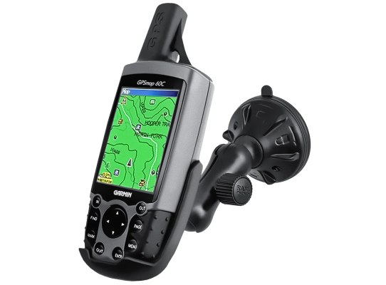 Soporte de Ventosa de Bajo Perfil con Mecanismo Twist-Lock para Garmin GPS 60 + Soporte de Ventosa de Bajo Perfil con Mecanismo Twist-Lock para Garmin GPS 60 +