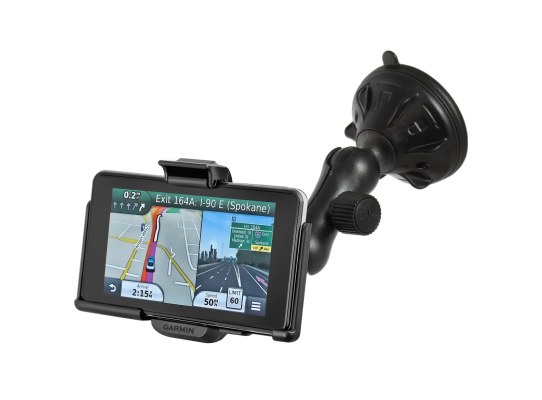 Soporte de Ventosa de Bajo Perfil con Mecanismo Twist-Lock para Garmin nuvi 3450 Soporte de Ventosa de Bajo Perfil con Mecanismo Twist-Lock para Garmin nuvi 3450