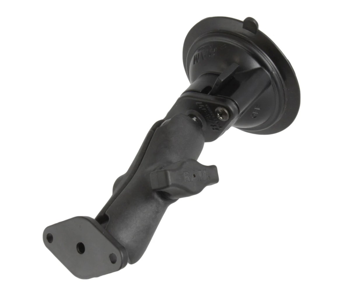 Soporte de ventosa RAM Twist-Lock con brazo compuesto