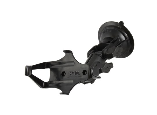 Soporte de ventosa RAM Twist-Lock para Garmin GPSMAP 276C, 378 y 496 + más