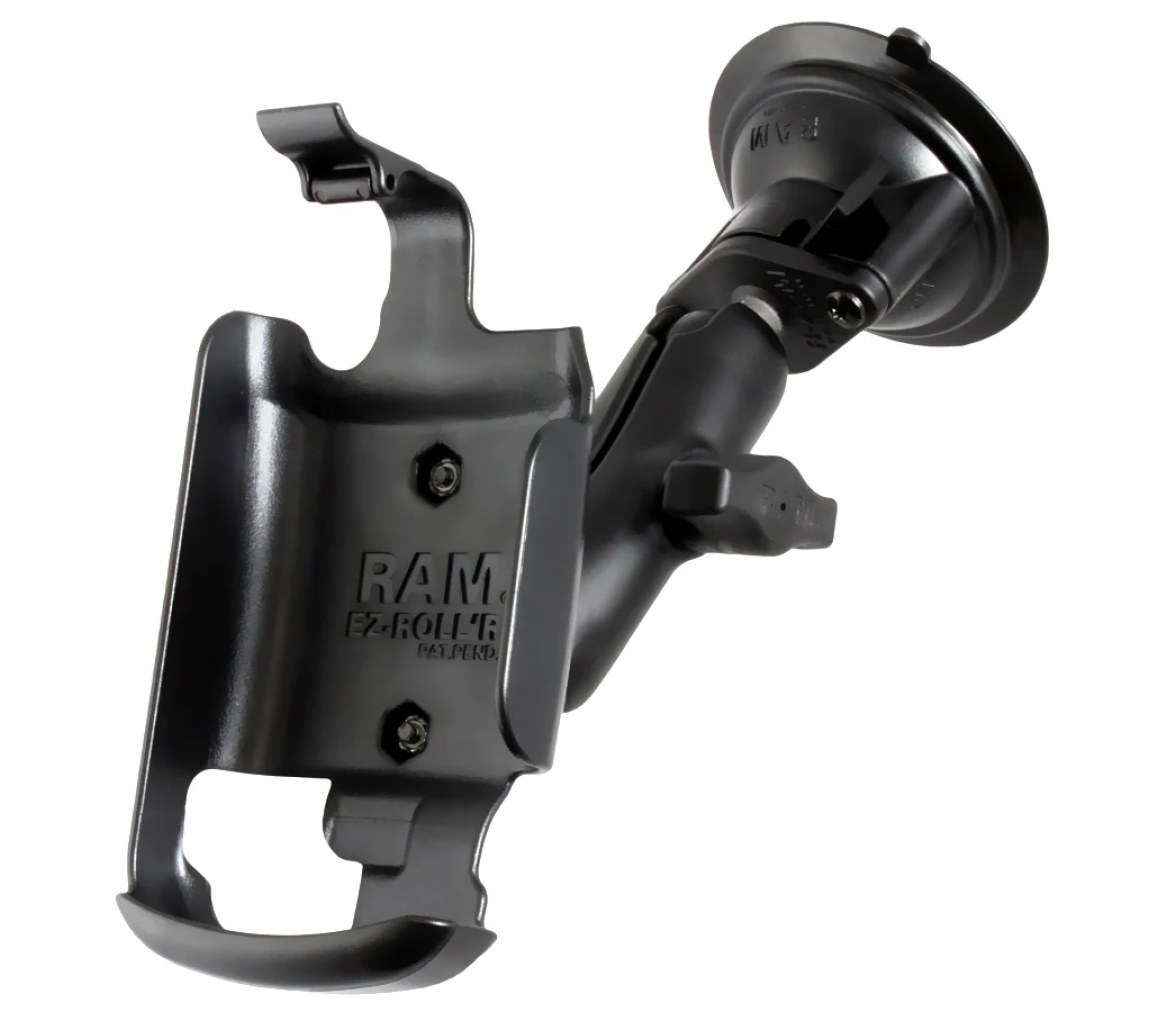 Soporte de ventosa RAM Twist-Lock para Garmin Montana 600 Series