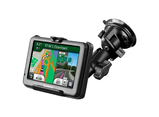 Soporte de ventosa RAM Twist-Lock para Garmin nuvi 200W, 465T + Más Soporte de ventosa RAM Twist-Lock para Garmin nuvi 200W, 465T + Más