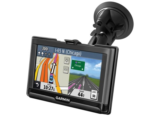 Soporte de ventosa RAM Twist-Lock para Garmin nuvi 52, 54, 55, 56 y 58 Soporte de ventosa RAM Twist-Lock para Garmin nuvi 52, 54, 55, 56 y 58