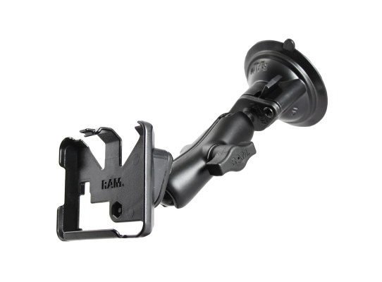 Soporte de ventosa RAM Twist-Lock para Garmin nuvi 200, 205 + más