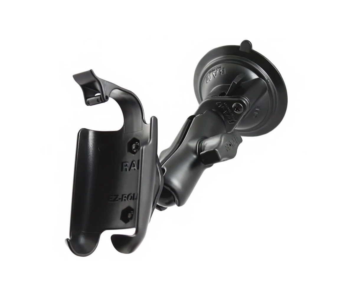 Soporte de ventosa RAM Twist-Lock para Garmin Oregon 200, 750T + Más