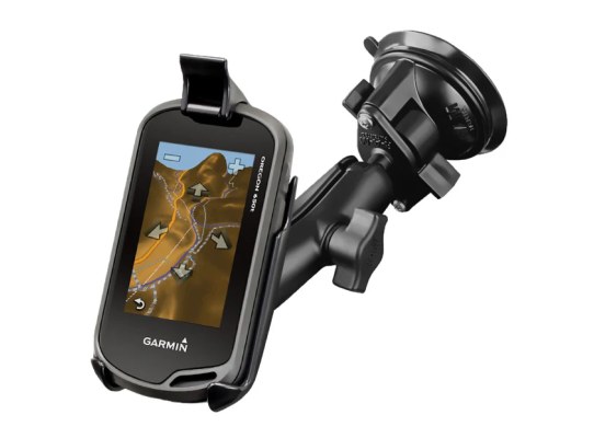 Soporte de ventosa RAM Twist-Lock para Garmin Oregon 200, 750T + Más Soporte de ventosa RAM Twist-Lock para Garmin Oregon 200, 750T + Más