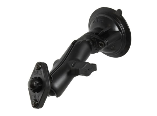 Soporte de ventosa RAM Twist-Lock para Garmin StreetPilot c530 + más