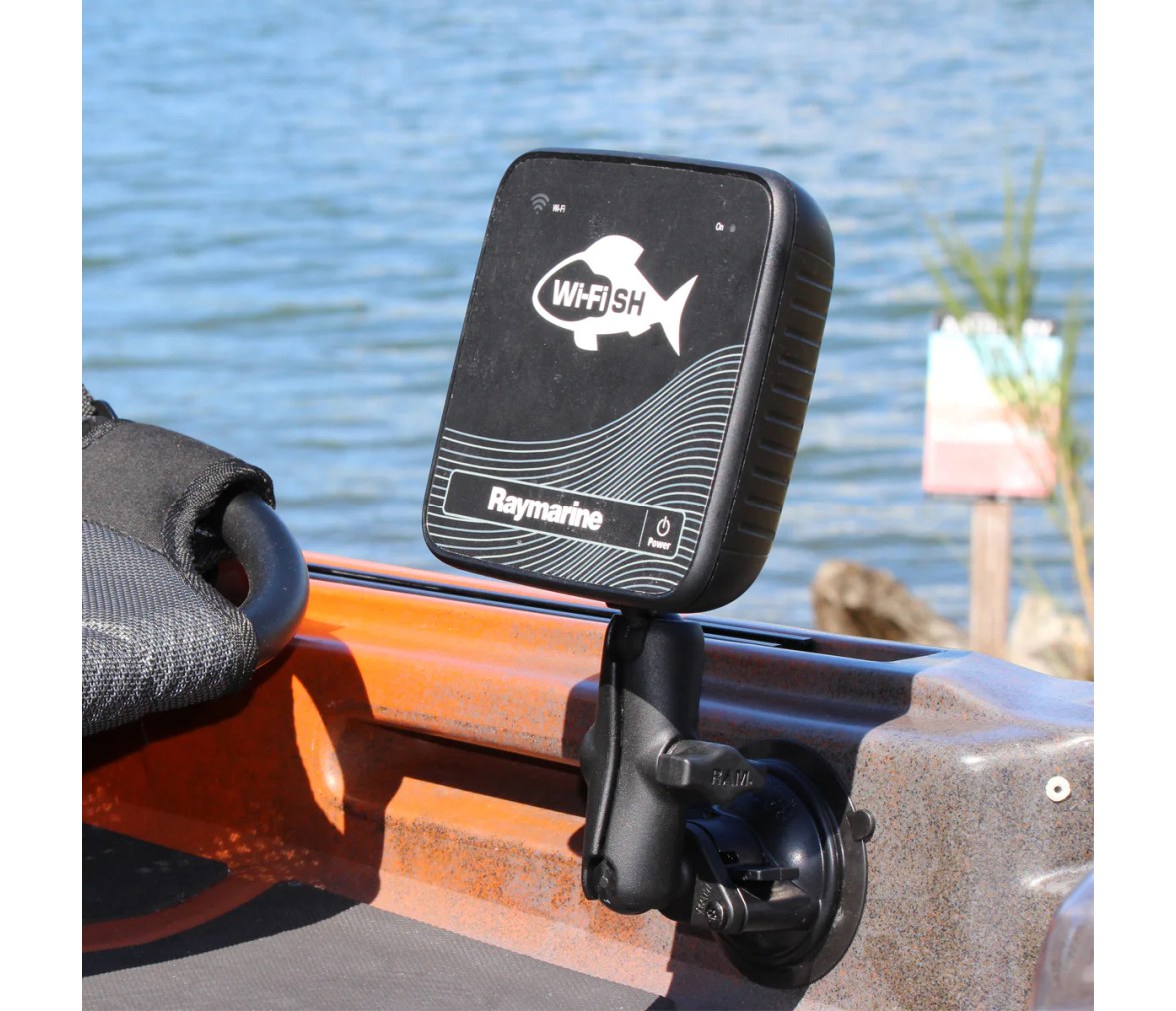 Soporte de ventosa RAM Twist-Lock para Raymarine Dragonfly
