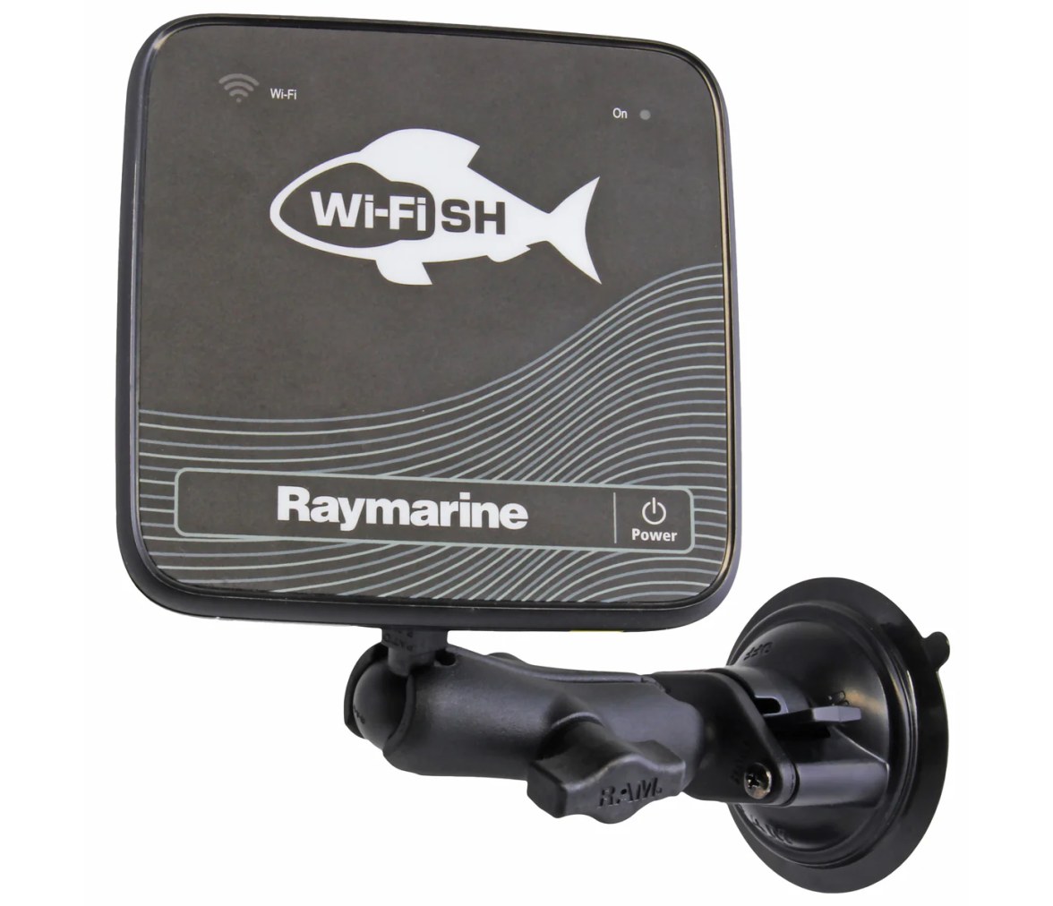 Soporte de ventosa RAM Twist-Lock para Raymarine Dragonfly