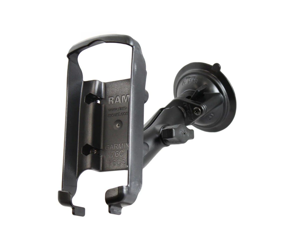 Soporte de Ventosa RAM Twist-Lock para serie Garmin GPSMAP 76 y 96