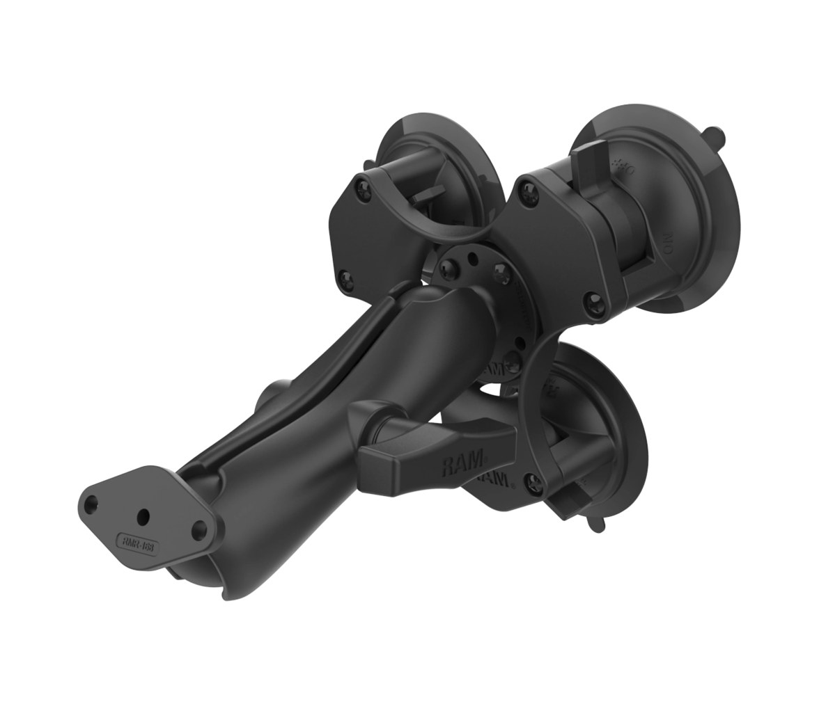 Soporte de Ventosa Triple con Placa Diamante RAM Twist-Lock