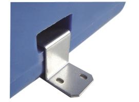 Placa Soporte Fijacion Inox para Depositos