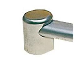 End bracket handrail light alloy