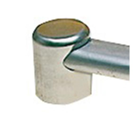 Soporte Final barandilla aleacion ligera