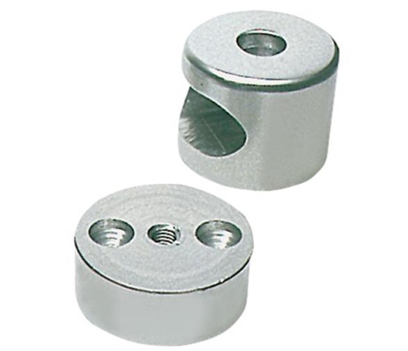 Soporte Final barandilla cilindrica