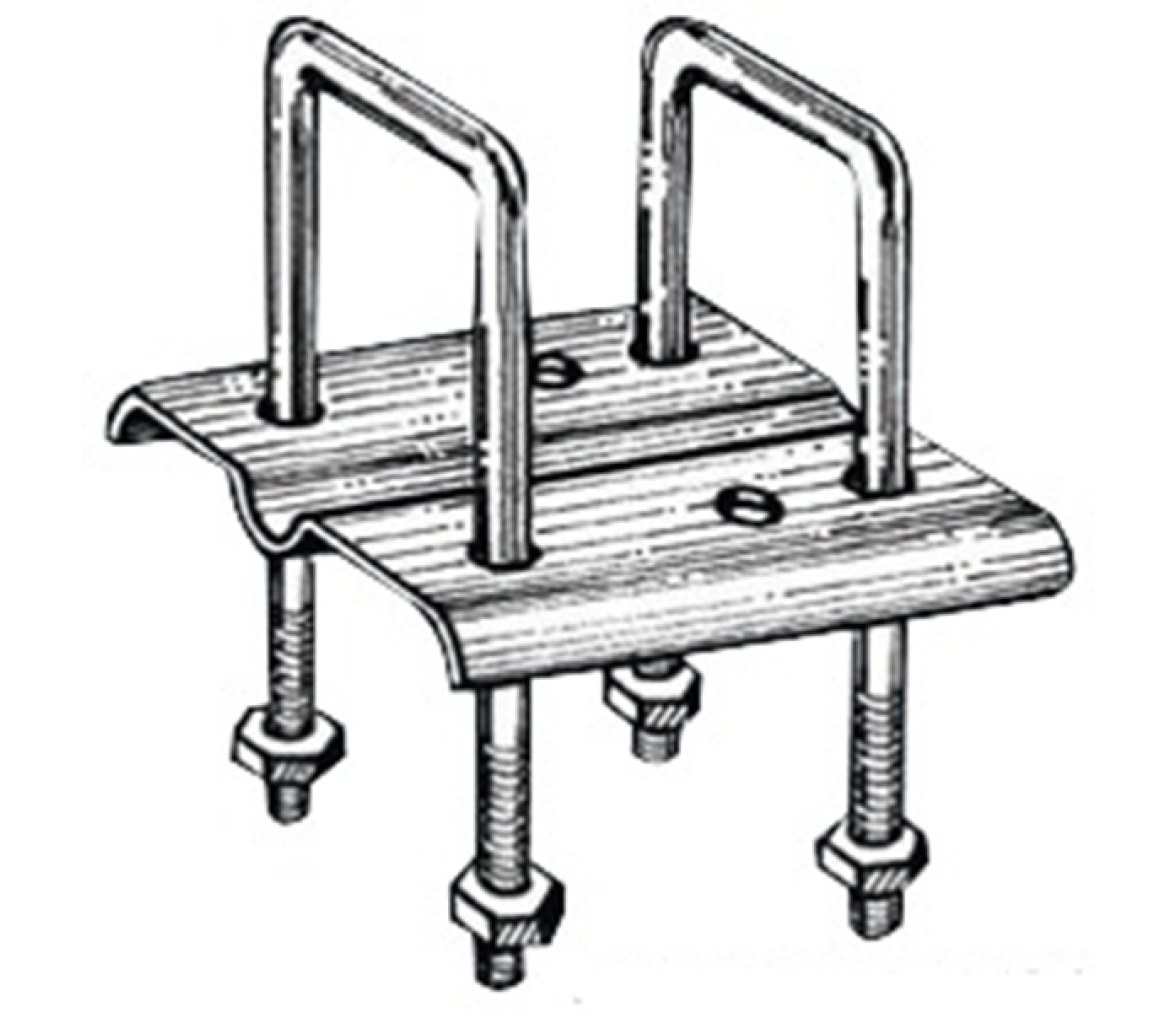 Soporte montura para rodillo