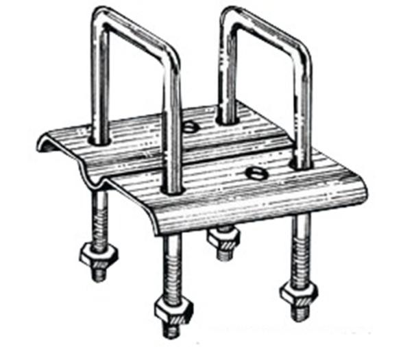Soporte montura para rodillo