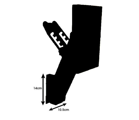Soporte Motor Basculante con Madera 20 CV
