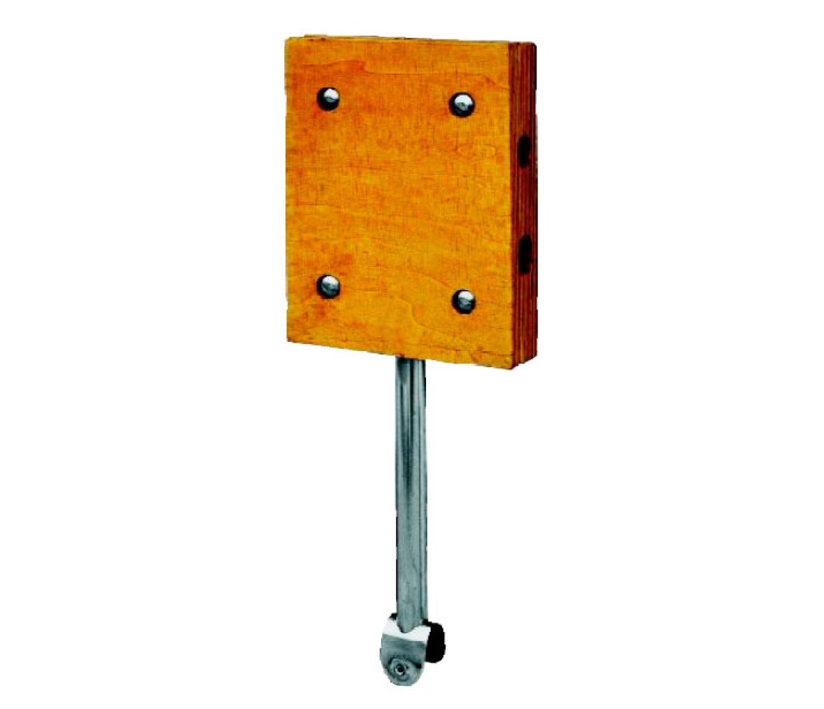 Soporte Motor en Madera y Acero Inoxidable