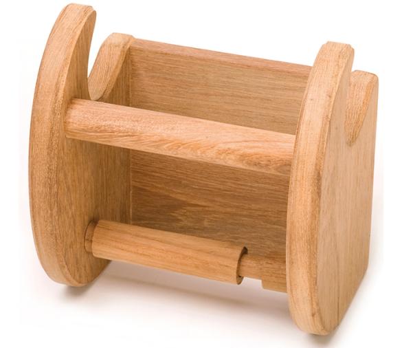 Soporte Papel Higienico Teca