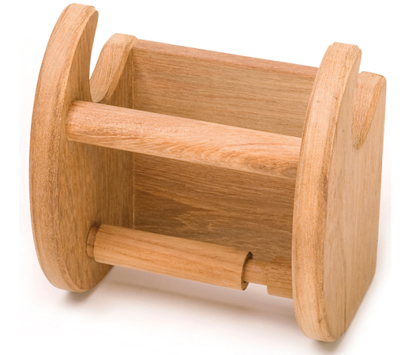 Soporte Papel Higienico Teca