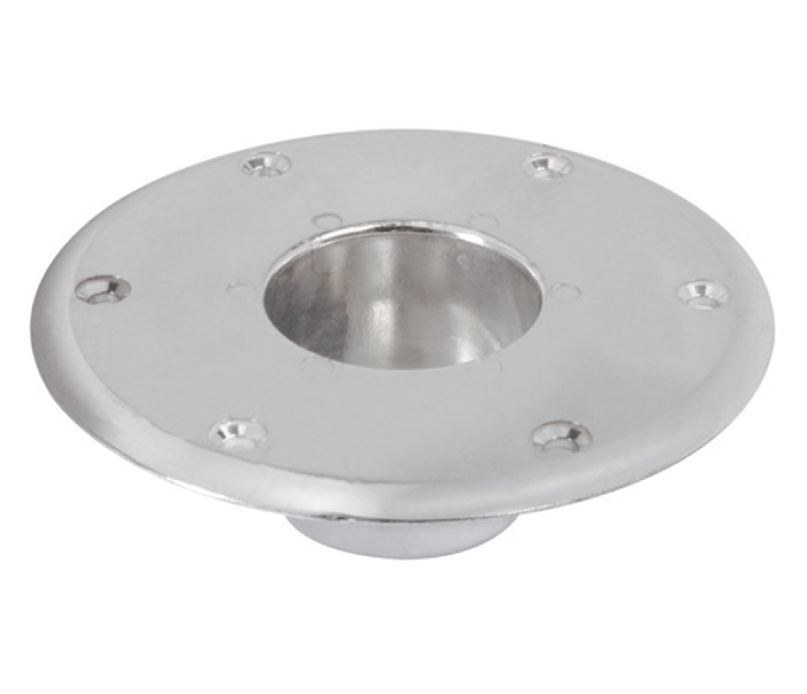 Soporte Pedestal conico aluminio inferior