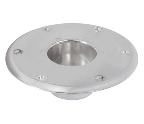 Soporte Pedestal conico aluminio inferior