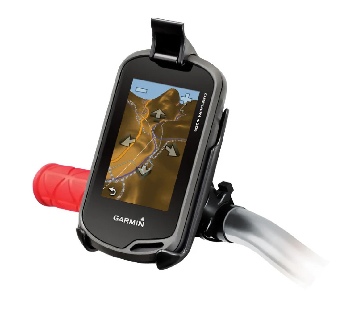 Soporte para bicicleta RAM EZ-On/Off para Garmin Approach G5, Oregon 200 + más