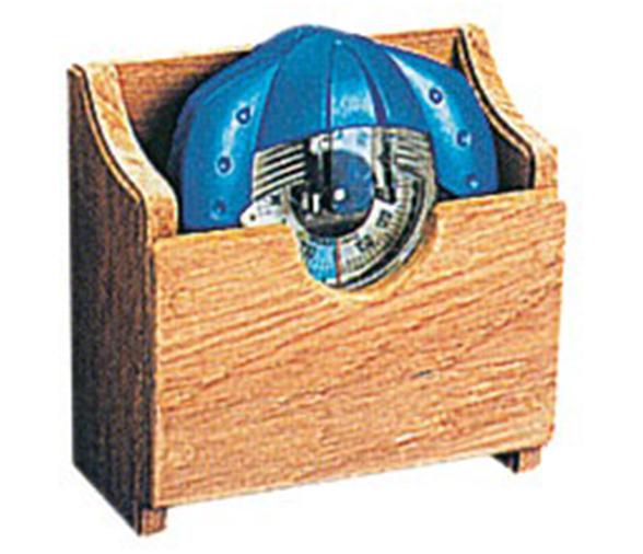 Soporte para brujula en teca