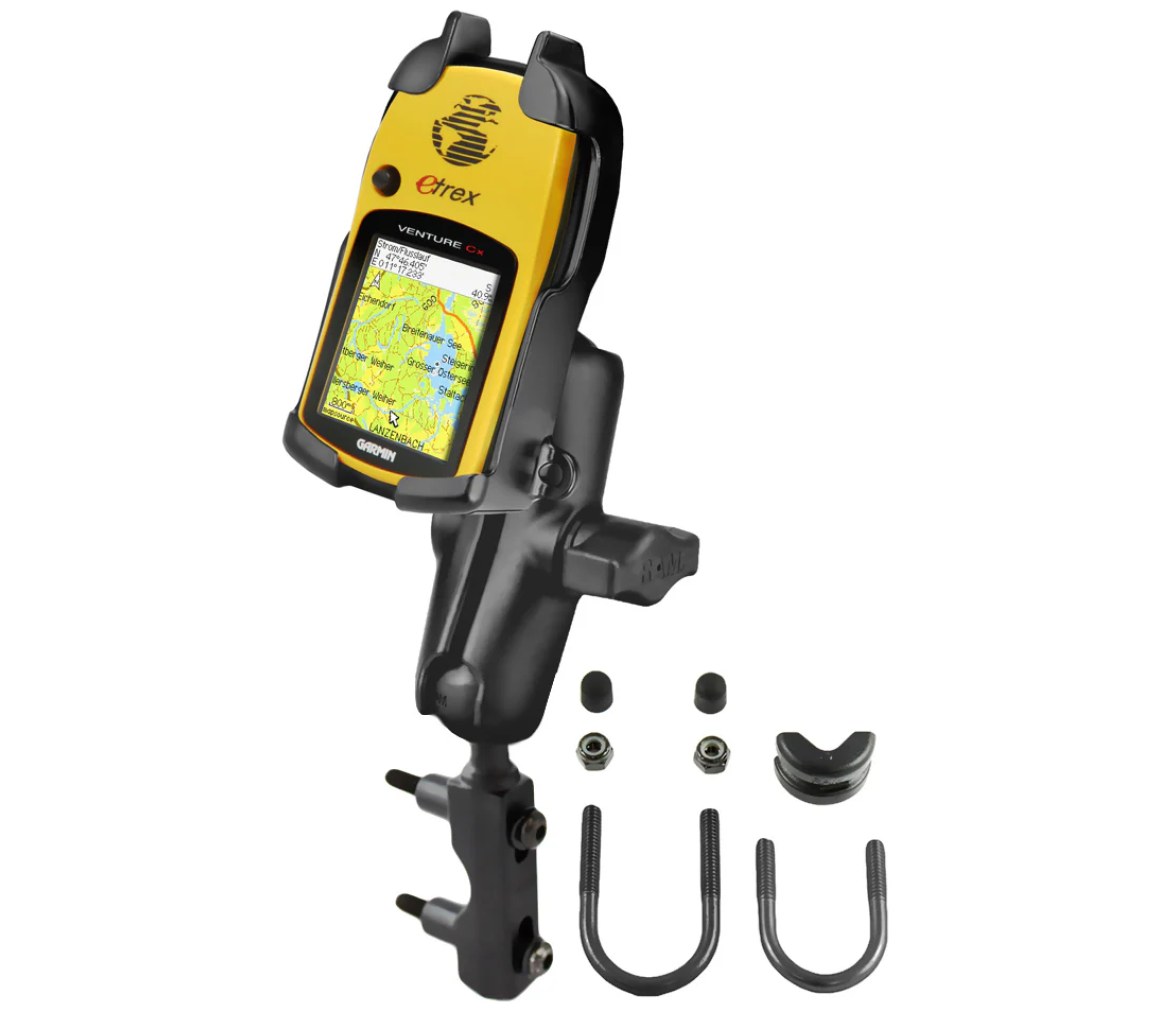 Soporte para depósito de freno/embrague para Garmin eTrex Color + más