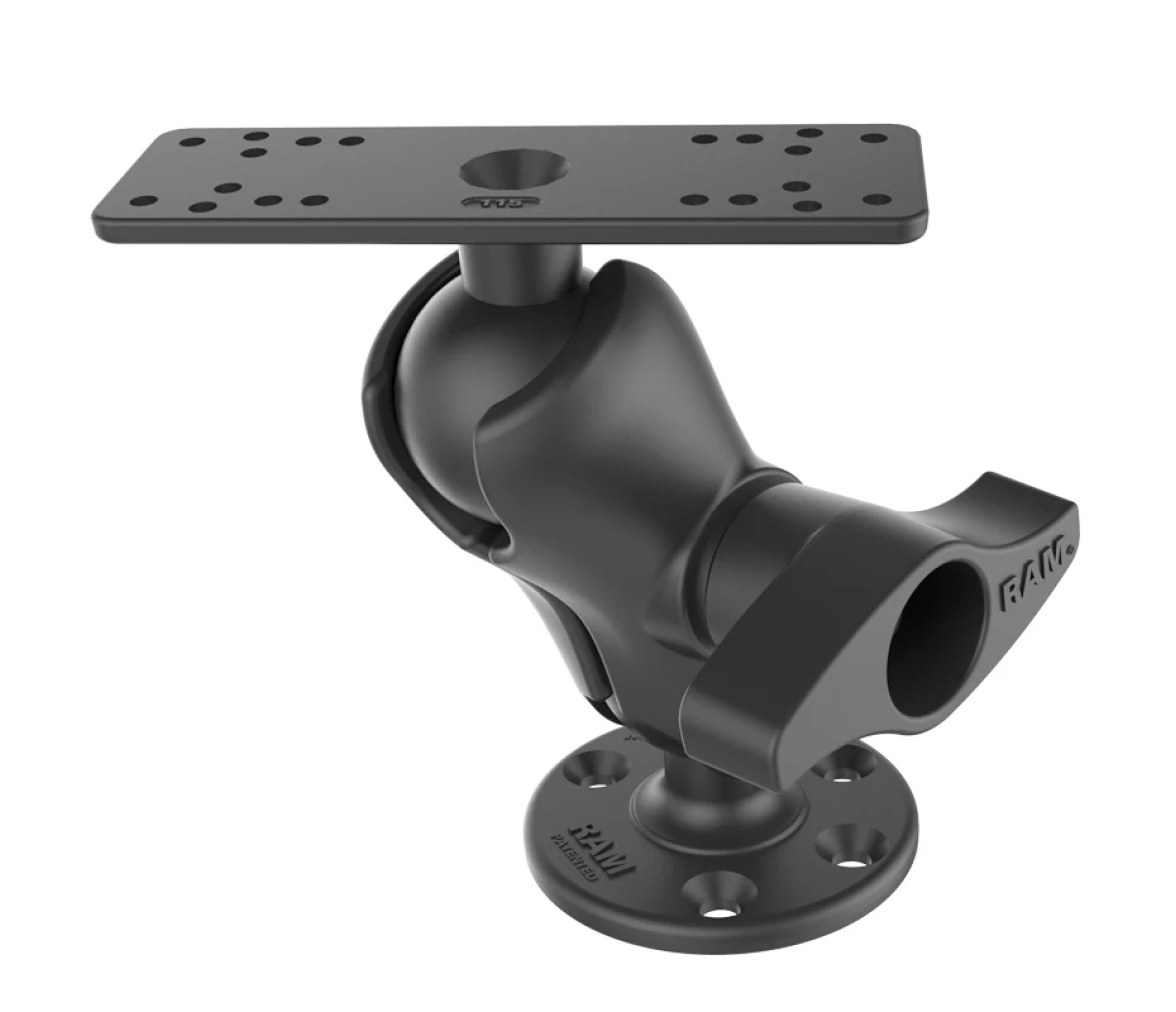 Soporte para electrónica marítima RAM con llave RAM Hi-Torq