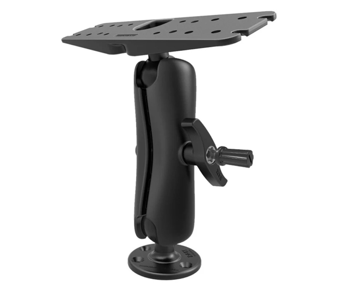 Soporte para electrónica marina con Pin-Lock - D Tamaño Mediano
