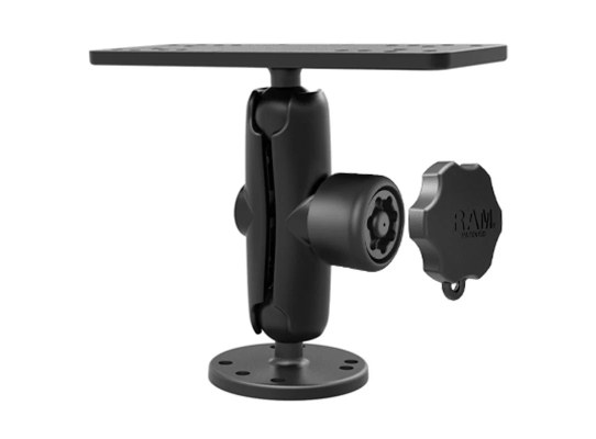 Soporte para electrónica marina con Pin-Lock - Tamaño B Mediano