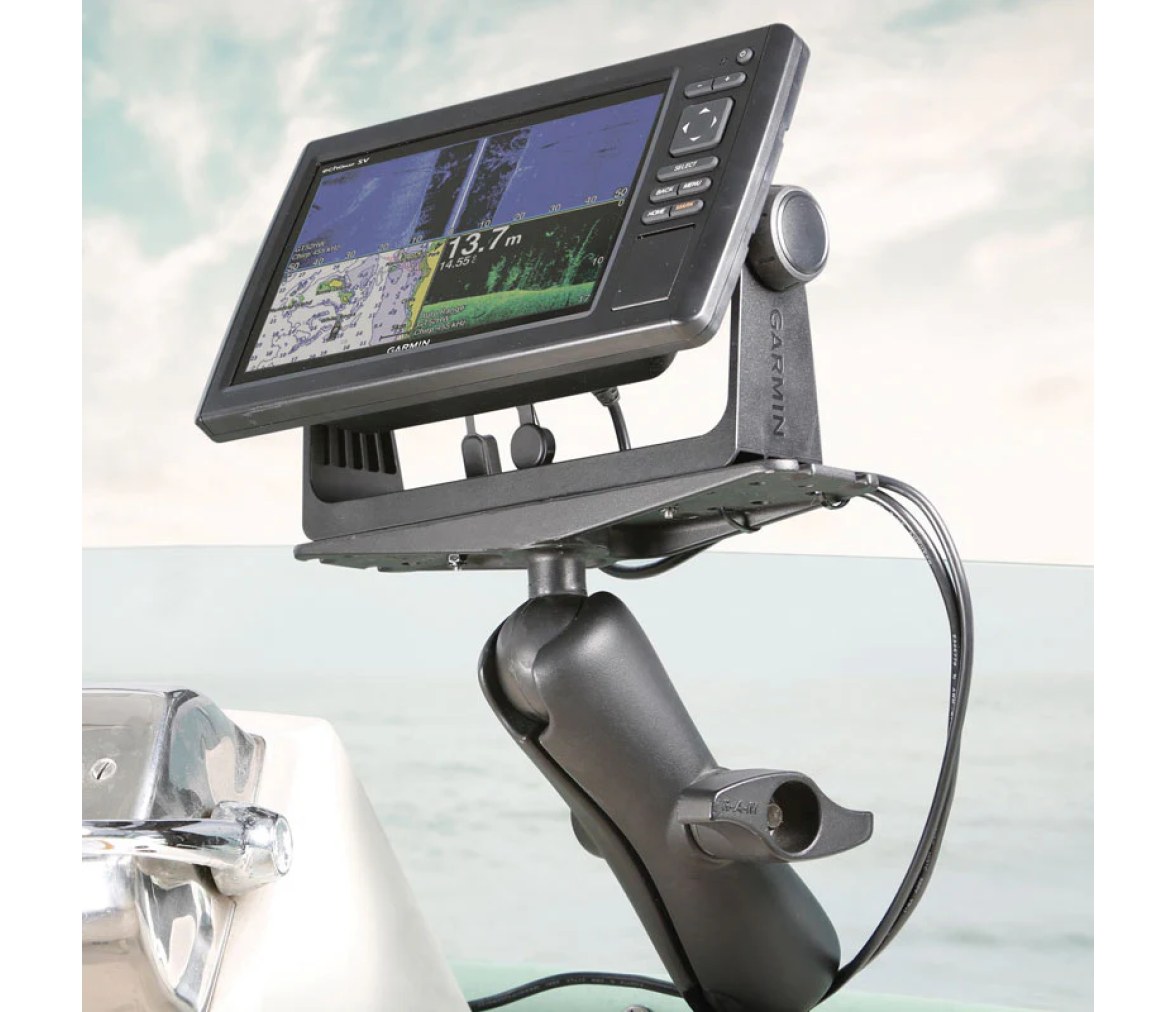 Soporte para electrónica marina RAM grande con llave RAM Hi-Torq - Mediano