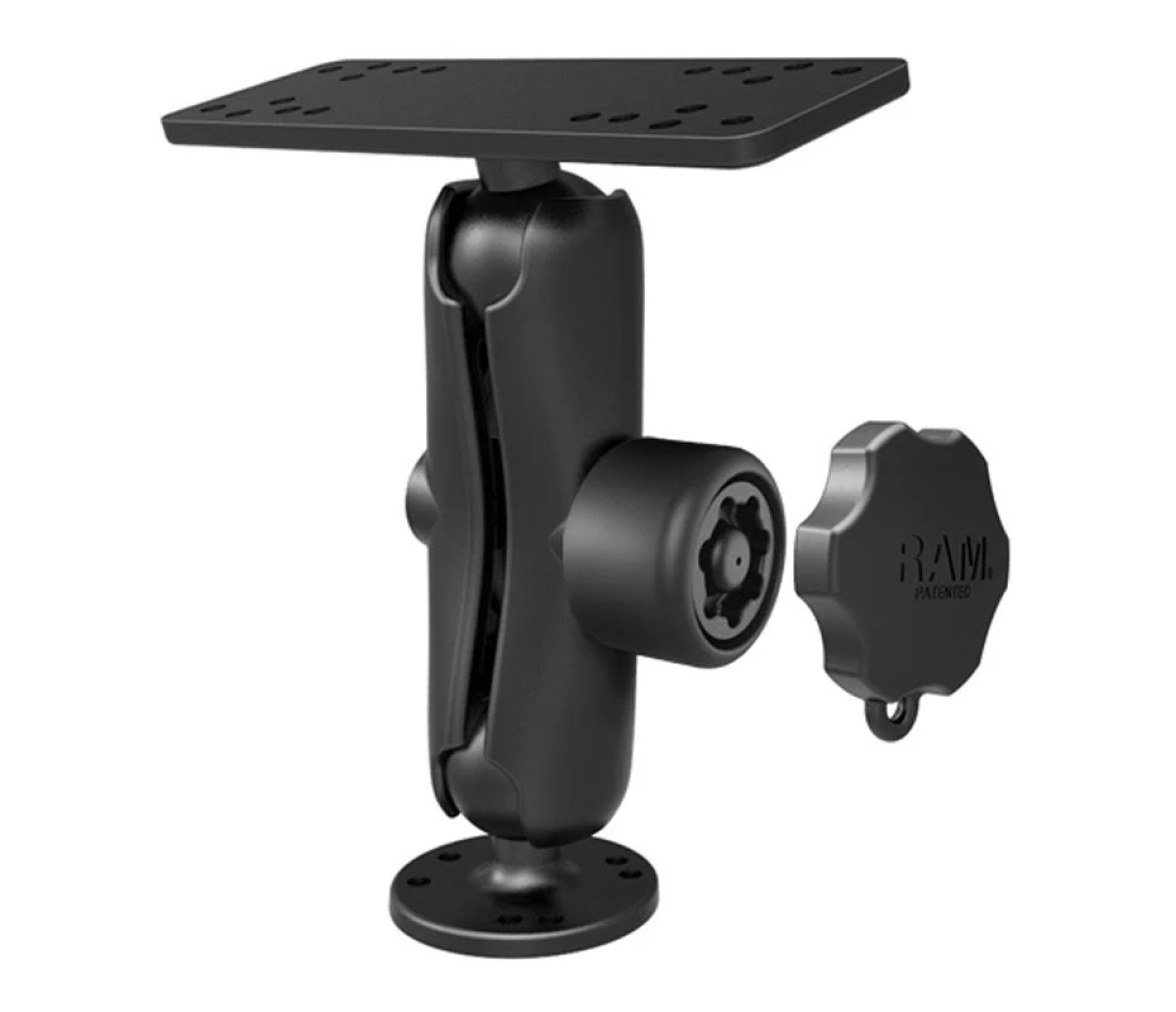 Soporte para electrónica marina RAM Pin-Lock - Tamaño C Mediano