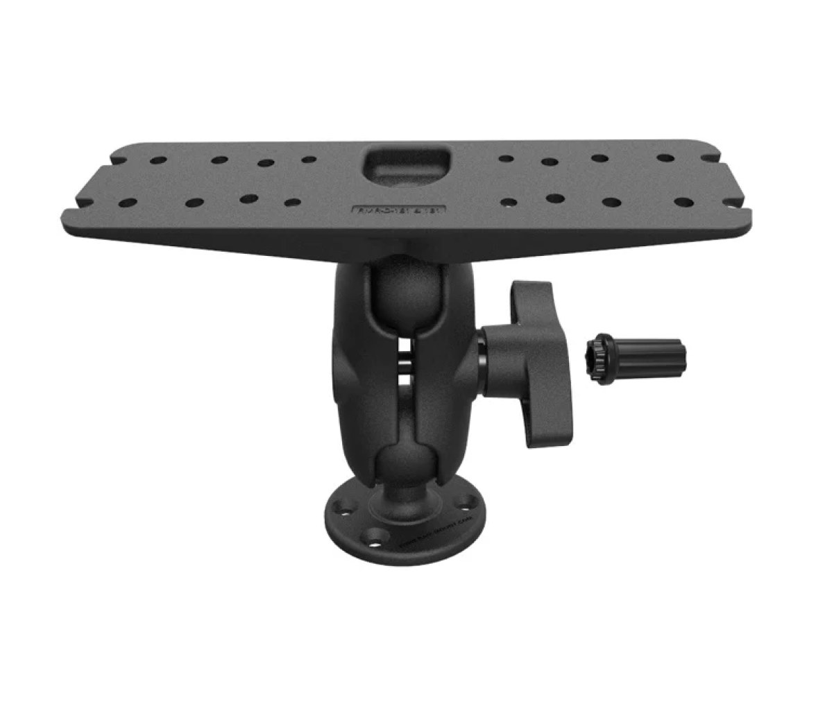 Soporte para electrónica marina RAM Pin-Lock - Tamaño D Corto