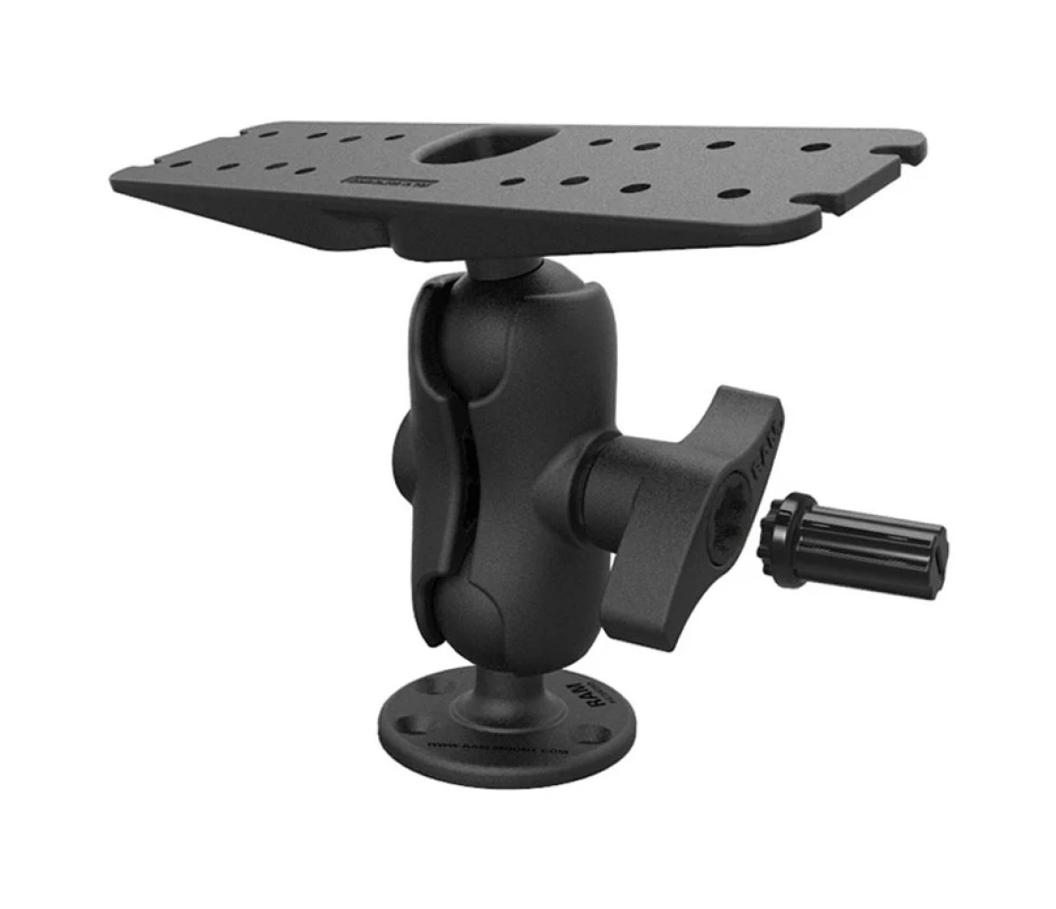 Soporte para electrónica marina RAM Pin-Lock - Tamaño D Corto