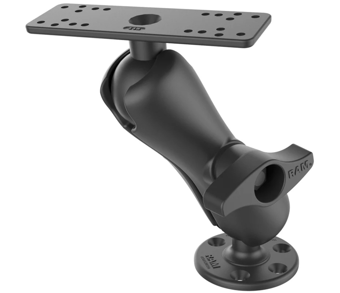 Soporte para electrónica marina RAM - Tamaño Mediano D