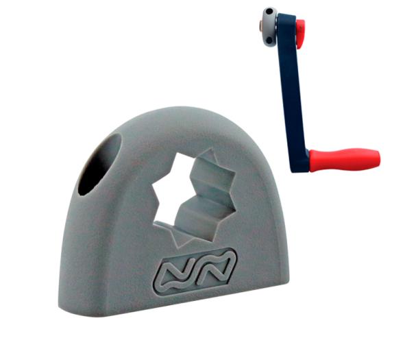 Soporte para Manivela de Winche, Montaje Lateral