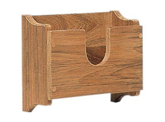 Soporte para prismaticos en teca